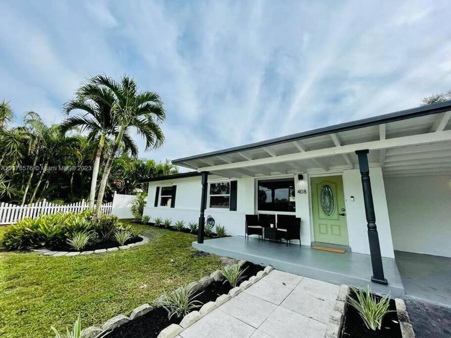 Tropical Oasis House Private Pool Family Yard Villa Fort Lauderdale Exterior photo